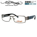 エドハーディー メガネフレーム おしゃれ老眼鏡 リーディンググラス EdHardy 眼鏡 EHOA008 2 M・GUN マットガンメタル メンズ レディース ダテメガネ 紫外線対策 プレゼント 記念日