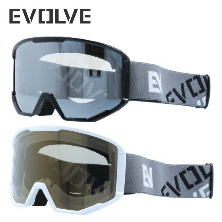 キッズ ジュニア用 イヴァルヴ ゴーグル ミラーレンズ アジアンフィット EVOLVE EVJ 5824 男の子 女の子 スキー スノーボード ウィンタースポー...
