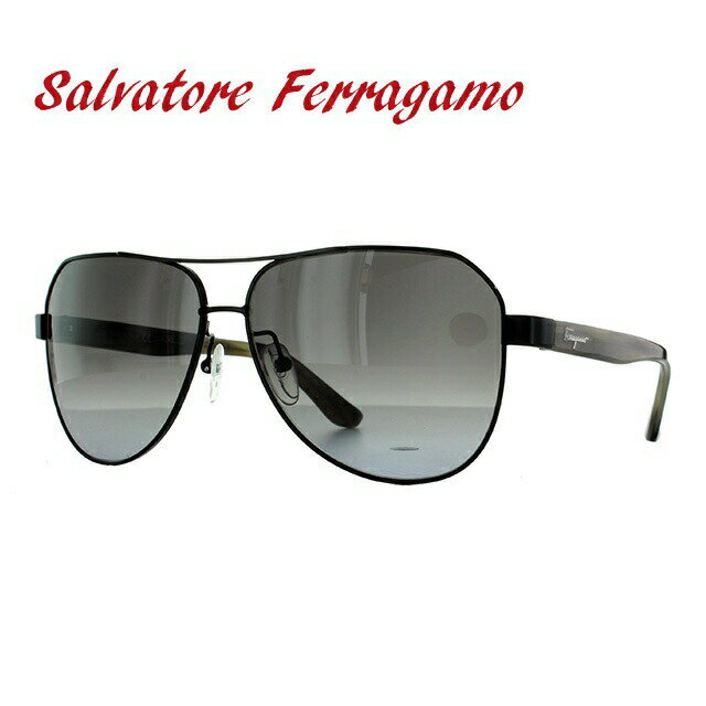 フェラガモ 【SALE 20%OFF】サルヴァトーレ フェラガモ サングラス Salvatore Ferragamo SF138SA-002 59 マットブラック/カーキ アジアンフィット レディース 女性 UVカット プレゼント 記念日