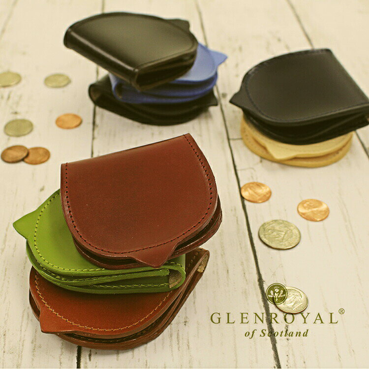 グレンロイヤル ブライドルレザー 財布 グレンロイヤル GLENROYAL 小銭入れ 03-6146 全8カラー SLIM COIN TRAY PURSE 全8カラー メンズ コインケース レザー 革 プレゼント 記念日