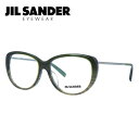 【お買い物マラソン対象】JIL SANDER メガネフレーム 【ウェリントン型】 おしゃれ老眼鏡 リーディンググラス ジル・サンダー J4003-M 56 アジ...