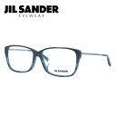 【お買い物マラソン対象】JIL SANDER メガネフレーム 【スクエア型】 おしゃれ老眼鏡 リーディンググラス ジル・サンダー J4004-L 57 アジアン...