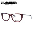 JIL SANDER メガネフレーム 【ウェリントン型】 おしゃれ老眼鏡 リーディンググラス ジル・サンダー J4005-M 52 アジアンフィット レディース...