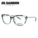 【お買い物マラソン対象】JIL SANDER メガネフレーム 【ボストン型】 おしゃれ老眼鏡 リーディンググラス ジル・サンダー J4008-C 52 レギュラーフィット レディース ファッションメガネ プレゼント 記念日