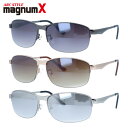 マグナムエックス サングラス ミラーレンズ magnumX MAX 3002 全3カラー 58サイズ スクエア メンズ レディース 紫外線対策 UVカット おし...