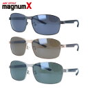 マグナムエックス サングラス ミラーレンズ magnumX MAX 3005 全3カラー 58サイズ スクエア メンズ レディース 紫外線対策 UVカット おし...