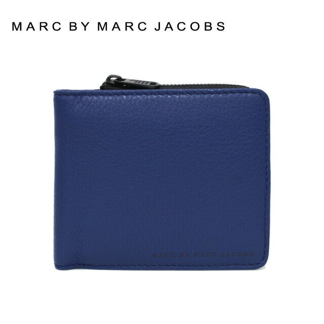 マークジェイコブス 財布（レディース） 【訳あり】マークバイマークジェイコブス 財布 MARC BY MARC JACOBS 折り財布 MBMJ M0004053 Mineral Blue ミネラルブルー Yen Wallet w/Coin Zip Color 478 レディース プレゼント 記念日