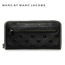 マークバイマークジェイコブス 財布 MARC BY MARC JACOBS 長財布 MBMJ M0006020 Black Multi ブラック Luna Studs Slim Zip Around Color 002 レディース プレゼント 記念日