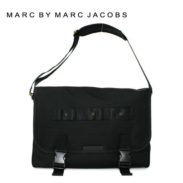 マークバイマークジェイコブス バッグ MARC BY MARC JACOBS ショルダーバッグ MBMJ M0005602 Davey Messenger Color 001 ブラック Black メンズ 革 プレゼント 記念日