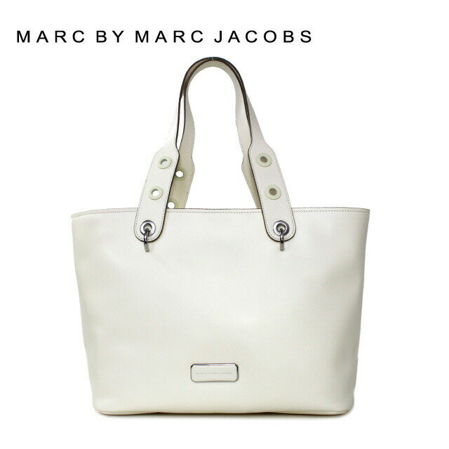 ޡХޡ֥ Хå MARC BY MARC JACOBS ȡȥХå MBMJ M0006003 Ligero Ew Tote Color 105 ۥ磻 Leche ǥ  ץ쥼 ǰ