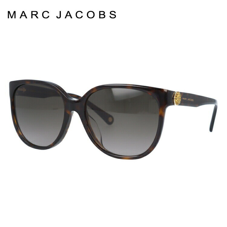 マークジェイコブス サングラス レディース 【国内正規品】マークジェイコブス サングラス アジアンフィット MARC JACOBS MARC92/FS 086/HA 57サイズ ウェリントン レディース 新品 プレゼント 記念日