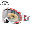 【訳あり】オークリー ゴーグル GOGGLE スノーゴーグル OAKLEY CROWBAR クローバー 57-790J Scratch White-Red / Black Iridium アジアンフィット (ジャパンフィット) スキー スノーボード ミラーレンズ 反射レンズ オークレー UVカット プレゼント 記念日