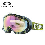 オークリー ゴーグル OAKLEY CROWBAR クローバー Kazu Kokubo Signature 59-242J Quiet Giant/VR50 Pink Iridium 國母 和宏 シグネチャー アジアンフィット (ジャパンフィット) スキー スノーボード ミラーレンズ オークレー プレゼント 記念日