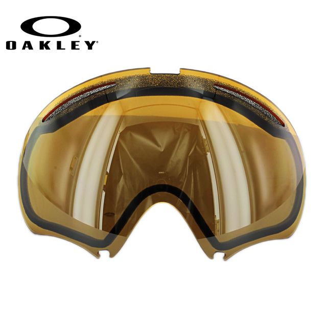 オークリー スノーゴーグルレンズ エーフレーム A Frame 2.0 59-683 Black Iridium Replacement Lens OAKLEY GoggleLens リプレイスメント 交換用レンズ 替えレンズ スペアレンズ スキー スノーボード UV ミラー プレゼント 記念日