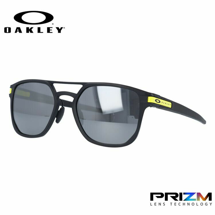 オークリー サングラス OAKLEY ラッチ アルファ プリズム LATCH ALPHA OO4128-0853 53サイズ Valentino Rossi Signature Series（バレンティーノ ロッシ シグネチャーシリーズ） ヘキサゴン【海外正規品】【PRIZM BLACK IRIDIUM】 記念日