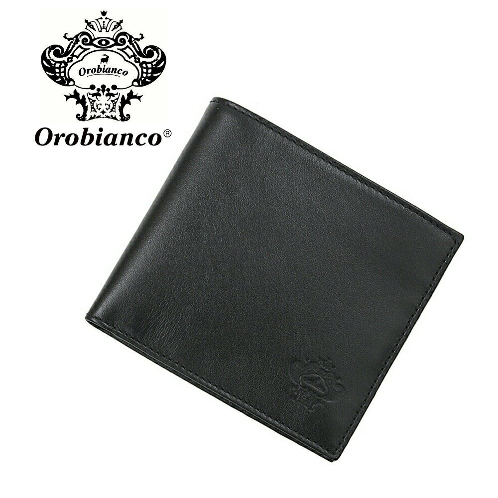 オロビアンコ オロビアンコ 折財布 OROBIANCO PORTAFOGLIO ART 34-I 01VIT-NERO-99 NERO （ブラック） レザー 革 誕生日 記念日 ご褒美 新社会人 ギフト プレゼント 記念日