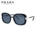 【国内正規品】プラダ サングラス 偏光サングラス アジアンフィット PRADA PR 04WS 1AB5Z1 53サイズ スクエア ユニセックス メンズ レディース