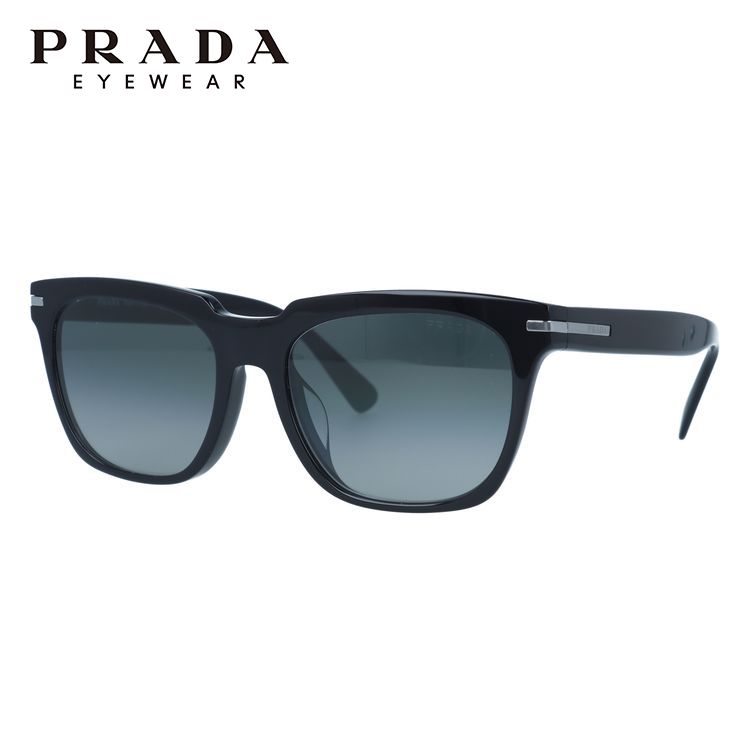 【国内正規品】プラダ サングラス アジアンフィット PRADA PR04YSF 1AB2D0 57サイズ スクエア型 ユニセックス メンズ レディース