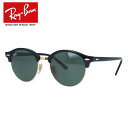 レイバン サングラス Ray-Ban G-15 グリーンレンズ RB4246 901 51 レギュラーフィット CLUBROUND クラブラウンド 【ブロー型】 メンズ レディース RAYBAN ドライブ 運転 アウトドア レジャー ブランドサングラス 紫外線対策 海 山 川 プレゼント【海外正規品】