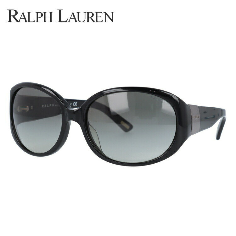 ڹʡRalph Lauren ե 󥰥饹 RA5156 501/11 59 ֥å/⡼ǡ ǥ UVå ǰ