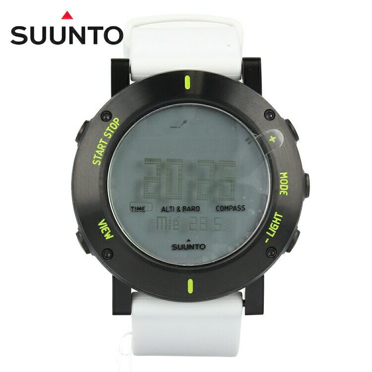 楽天Dream Pocket -ドリームポケット-スント 腕時計 SUUNTO CORE CRUSH/WHITE ユニセックス メンズ レディース トレーニング用 スポーツウォッチ プレゼント 記念日