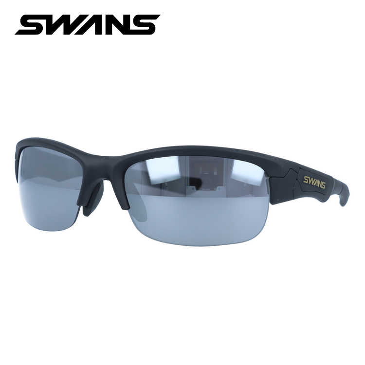 スワンズ サングラス 偏光サングラス ミラーレンズ アジアンフィット SWANS SPB-0701 MBK 60サイズ 国内正規品 スポーツ ユニセックス メンズ レディース 日本製［ハイカーブレンズ対応/スポーツ］