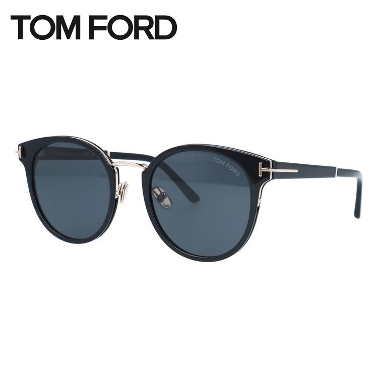 トムフォード サングラス アジアンフィット（フルフィット） 調整可能ノーズパッド（クリングス） TOM FORD FT1247-K 01A 54サイズ （TF1247K 01A 54） ボストン型 コリアンフィット コンビネーションフレーム ユニセックス メンズ レディース