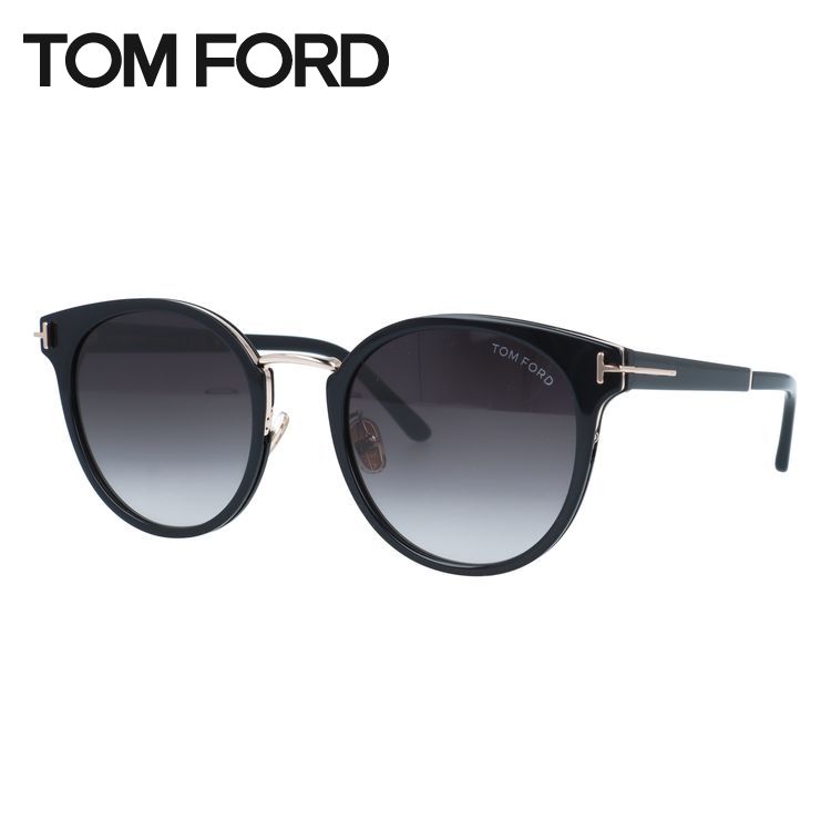 トムフォード サングラス アジアンフィット（フルフィット） 調整可能ノーズパッド（クリングス） TOM FORD FT1247-K 01B 54サイズ （TF1247K 01B 54） ボストン型 コリアンフィット コンビネーションフレーム ユニセックス メンズ レディース