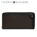 【訳あり】トミーヒルフィガー 財布 TOMMY HILFIGER 長財布 31TL13X030-206（0096-4166/02） ダークブラウン/ブラック 小銭入れ有 財布 ウォレット レザー（本革） トミー シンプル メンズ 男性 夫 彼氏 息子 ビジネス 新社会人 ギフト プレゼント プレゼント