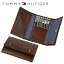 【訳あり】トミーヒルフィガー TOMMY HILFIGER キーケース 31TL17X015-200（0094-5641/02） ブラウン （6キーホック） レザー 革 トミー シンプル メンズ 男性 夫 彼氏 息子 新社会人 フレッシャーズ 新生活 ビジネス 新社会人 プレゼント 記念日