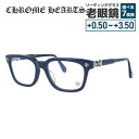 クロムハーツ メガネフレーム 伊達メガネ アジアンフィット CHROME HEARTS COX UCKER PCK 52サイズ CHクロス ウェリントン型 ユニ...