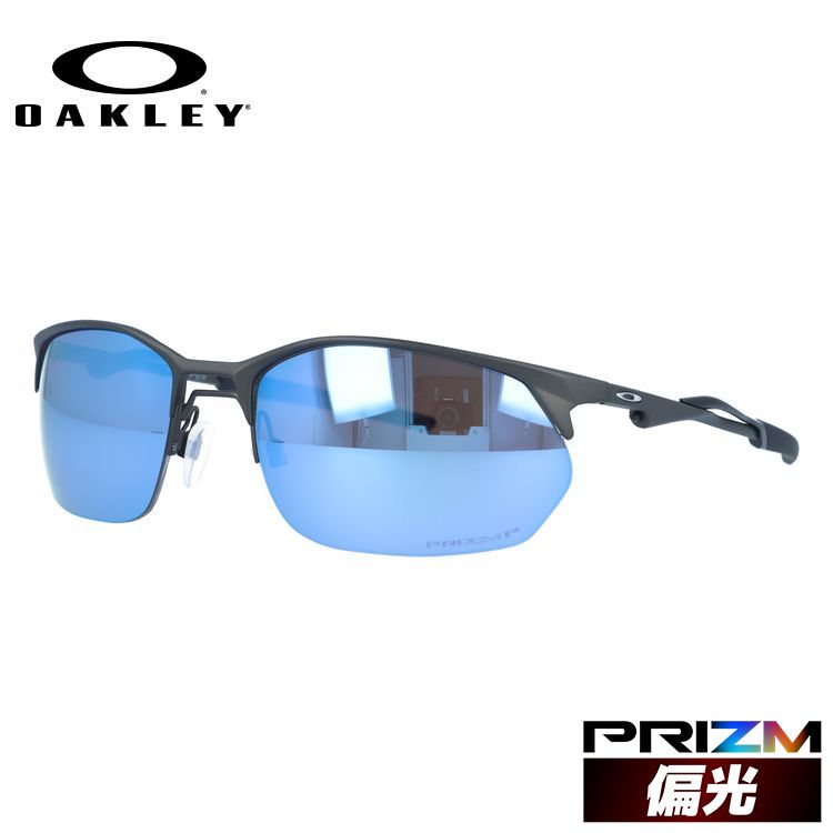 オークリー 偏光 サングラス OAKLEY ワイヤータップ 2.0 レギュラーフィット WIRE TAP 2.0 OO4145-0660 60サイズ プリズム スポーツ型 メンズ レディース アイウェア UVカット 紫外線カット ドライブ テニス オークレー ギフト プレゼント 誕生日 記念日【海外正規品】