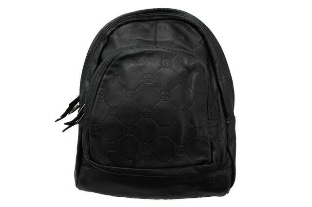 【訳あり/アウトレット】ステューシー STUSSY 33016 BACKPACK STUCCI バックパック リュックサック ブラック メンズ・レディース ファッション プレゼント