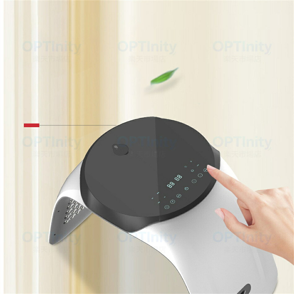 OPTInity 楽天市場店の光エステ LED美顔器 7色LED光 ナノ噴霧機能付き 美顔マスク コラーゲンマシン 光美容器 自宅用美顔器 スキンケア フェイスケア LED エイジングケア led 美顔器 美肌ニキビ 美容器 蒸気美顔 乾燥 目元 複合美顔器 本格フォトフェイシャル 家庭用 美容家電 プレゼント 母の日｜アングル3