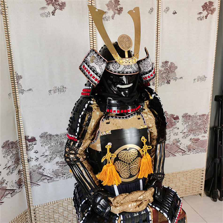 【注文生産・製作工期45-60日間】日本武将◆徳川家康◆甲冑一式 等身大 着用可能 鎧...