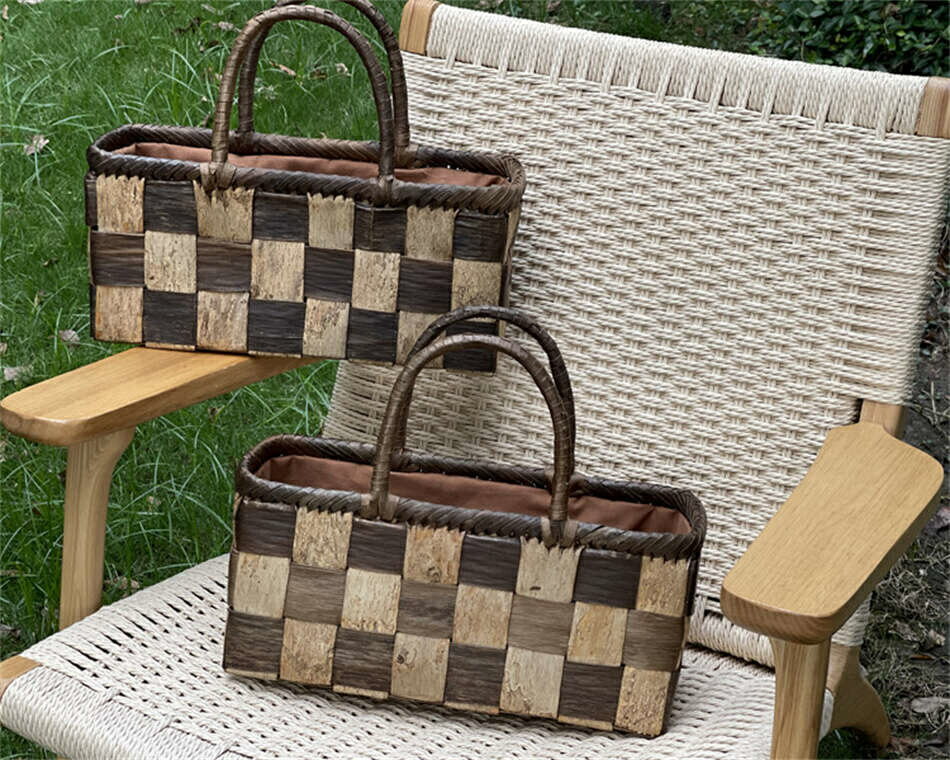 乐天商城 - 山葡萄かごバッグ ハンドメイド 山葡萄籠バッグ レディースハンドバッグ 最高級 手編み バッグ 手作り 職人 ハンドメイド 山葡萄籠バッグ レディースハンドバッグ レディース 通勤 おしゃれ かご トートバッグ カゴバッグ 籠バッグ 母の日 プレゼント