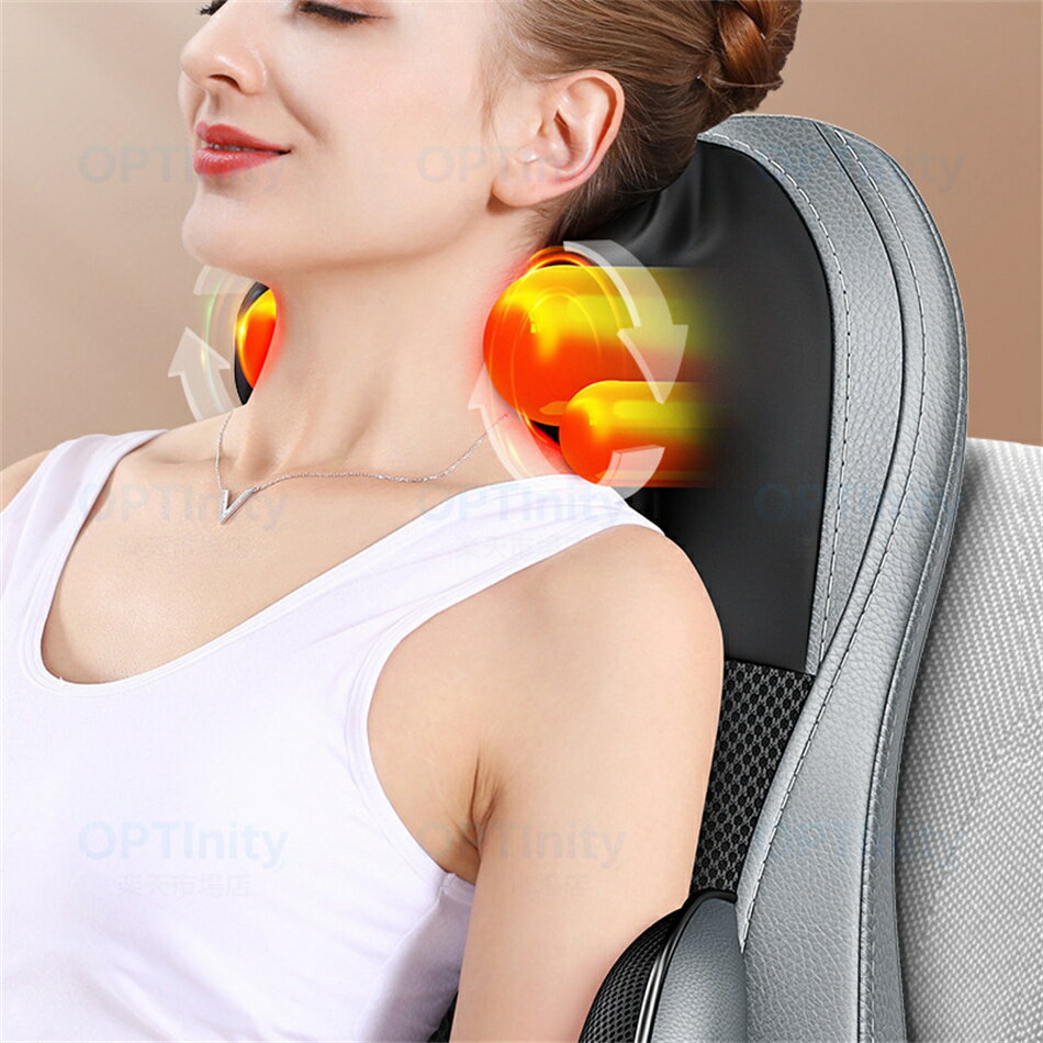 マッサージシート 正転/反転 椅子 シートマッサージャー マッサージ器 温感発熱マッサージ機 全身 寝ながら 多機能 女性 指圧 揉み 36個揉み玉 温熱ヒーター 首 腰 背中 足元 マッサージクッション マッサージ機 ふともも ストレス解消 ギフト プレゼント 贈り物