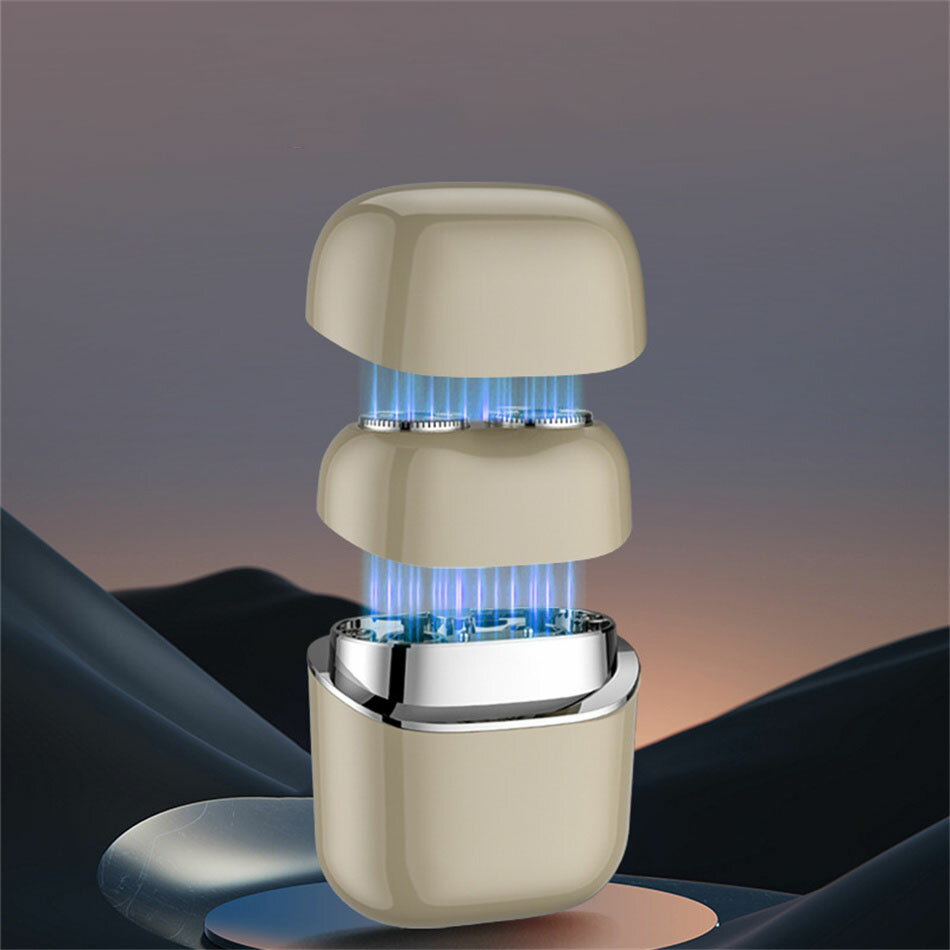 メンズシェーバー 髭剃り IPX7級防水 電気シェーバー 小型髭剃り ミニシェーバー コンパクト USB充電式 IPX7防水 水洗い可能 旅行 磁気吸着ヘッド 男性 軽量 フェイスシェーバー 電気カミソリ ミニ携帯用 Type-C ひげ剃り