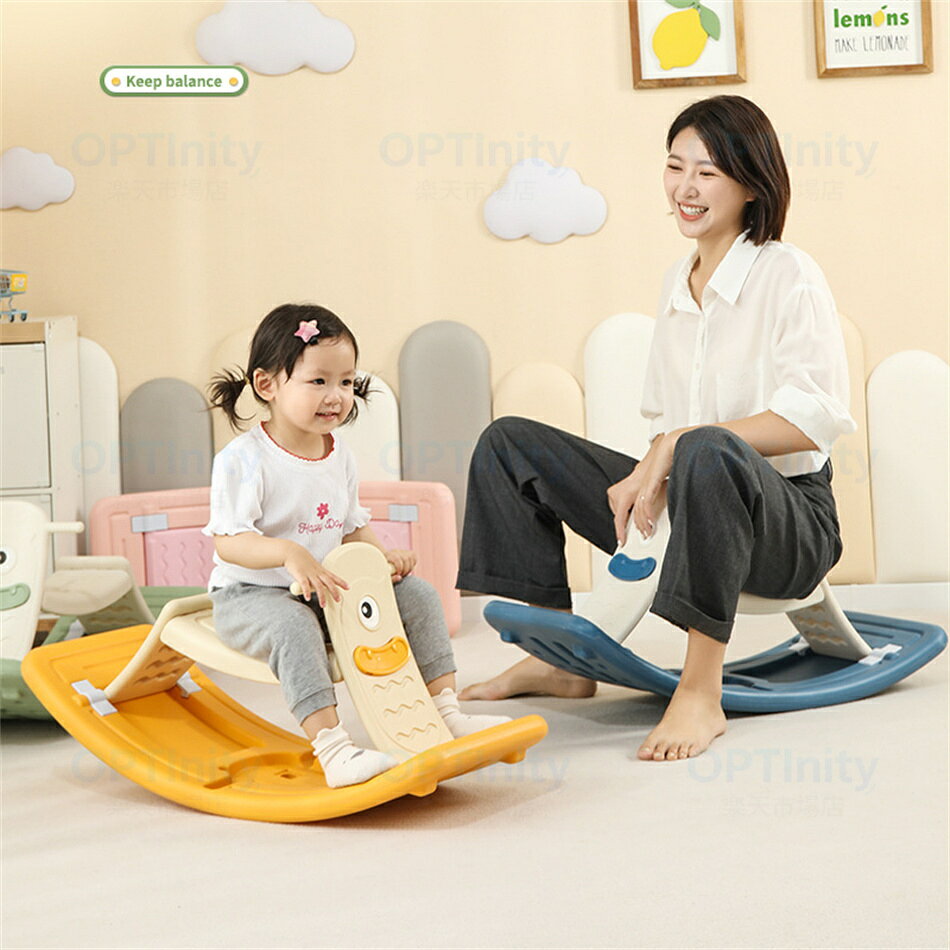 バランスボード＆木馬 2way 子供用 体幹トレーニング おもちゃ 室内遊び 知育玩具 ...