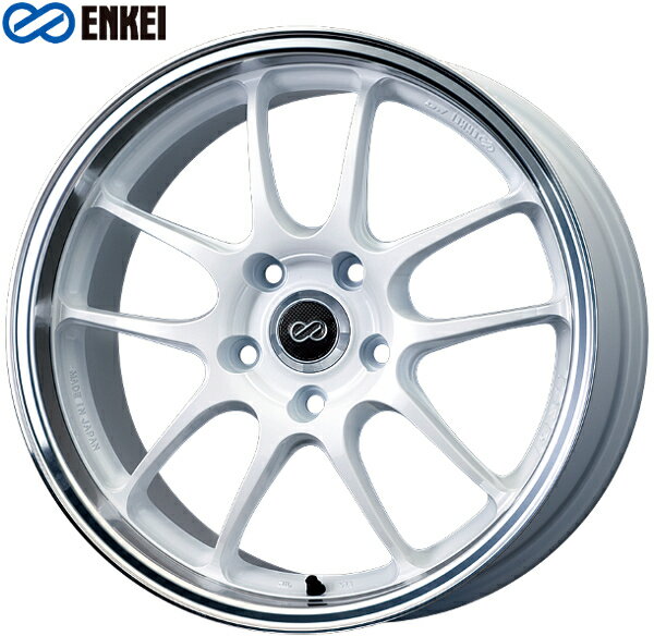 エンケイ パフォーマンス ライン PF01SS アルミホイール 17×9.0J 5/114.3 +60 パールマシンドホワイト 離島・沖縄配送不可(2.0)