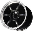 ヨコハマ アドバン レーシング RG-D2 RGD2 アルミホイール 18×9.0J 5/100 +45 マシニング&レーシングハイパーブラック V2437 離島・沖縄配送不可