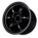 ヨコハマ アドバン レーシング RG-D2 RGD2 アルミホイール 17×7.5J 4/100 +38 セミグロスブラック V2879 離島・沖縄配送不可