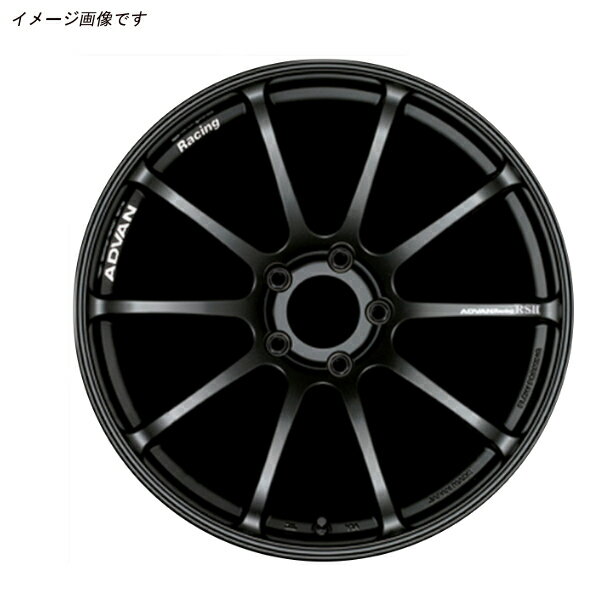 ヨコハマ アドバン レーシング RS2 輸入車用 アルミホイール 17×9.0J　5/120　+35 M14 セミグロスブラック V1562 離島・沖縄配送不可