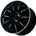 ヨコハマ アドバン レーシング RZ2 RZII アルミホイール 18×8.5J　5/100　+45 レーシンググロスブラック&リング V1854 離島・沖縄配送不可