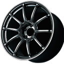 ヨコハマ アドバン レーシング RZ2 RZII アルミホイール 17×7.5J 4/100 +38 レーシングハイパーブラック&リング V2102 離島・沖縄配送不可