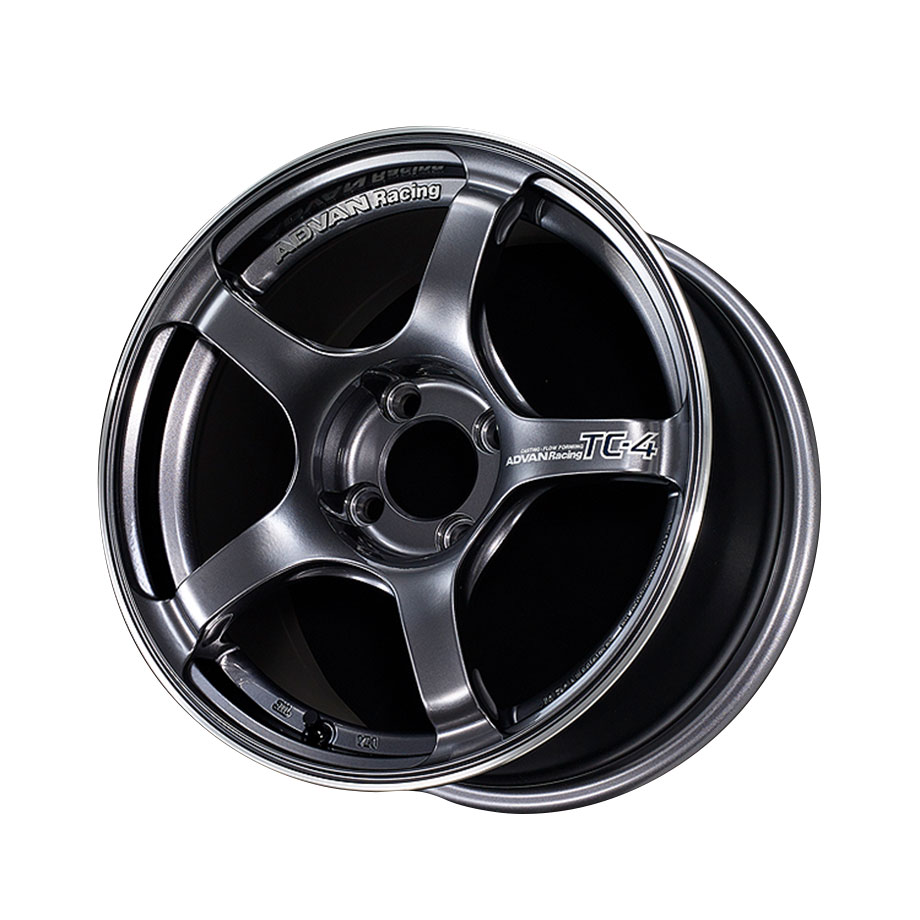 ヨコハマ アドバンレーシング TC-4 アルミホイール 15x5.0J 4/100.0 +45 レーシン...