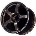 ヨコハマ アドバン レーシング TC4 アルミホイール 17×7.0J 4/100 42 アンバーブロンズメタリック＆リング V3990 離島 沖縄配送不可