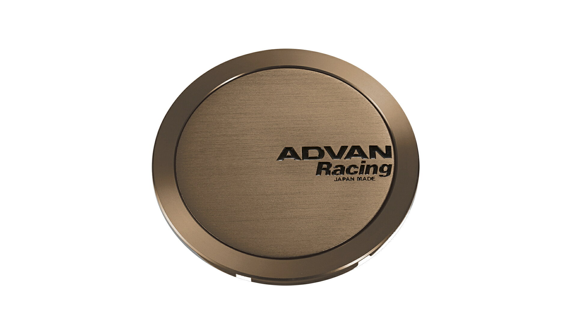 ヨコハマ アドバン レーシング アルミホイール用 センターキャップ 73φ用　フルフラット アンバーブロンズメタリック V3219離島・沖縄配送不可