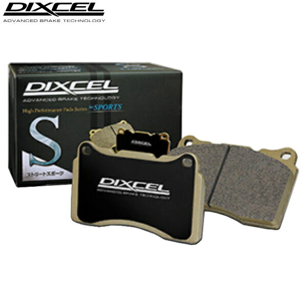 DIXCEL ブレーキパッド Sタイプ フロント用 ダイハツ ネイキッド L760S 660 03/04〜03/12 TURBO ABS無 離島・沖縄配送不可