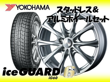 ヨコハマ スタッドレス アイスガード シックス アイスガード6 IG60 165/55R14 & ジョーカー マジック 14×4.5 100/4H + 45 オッティ H92W